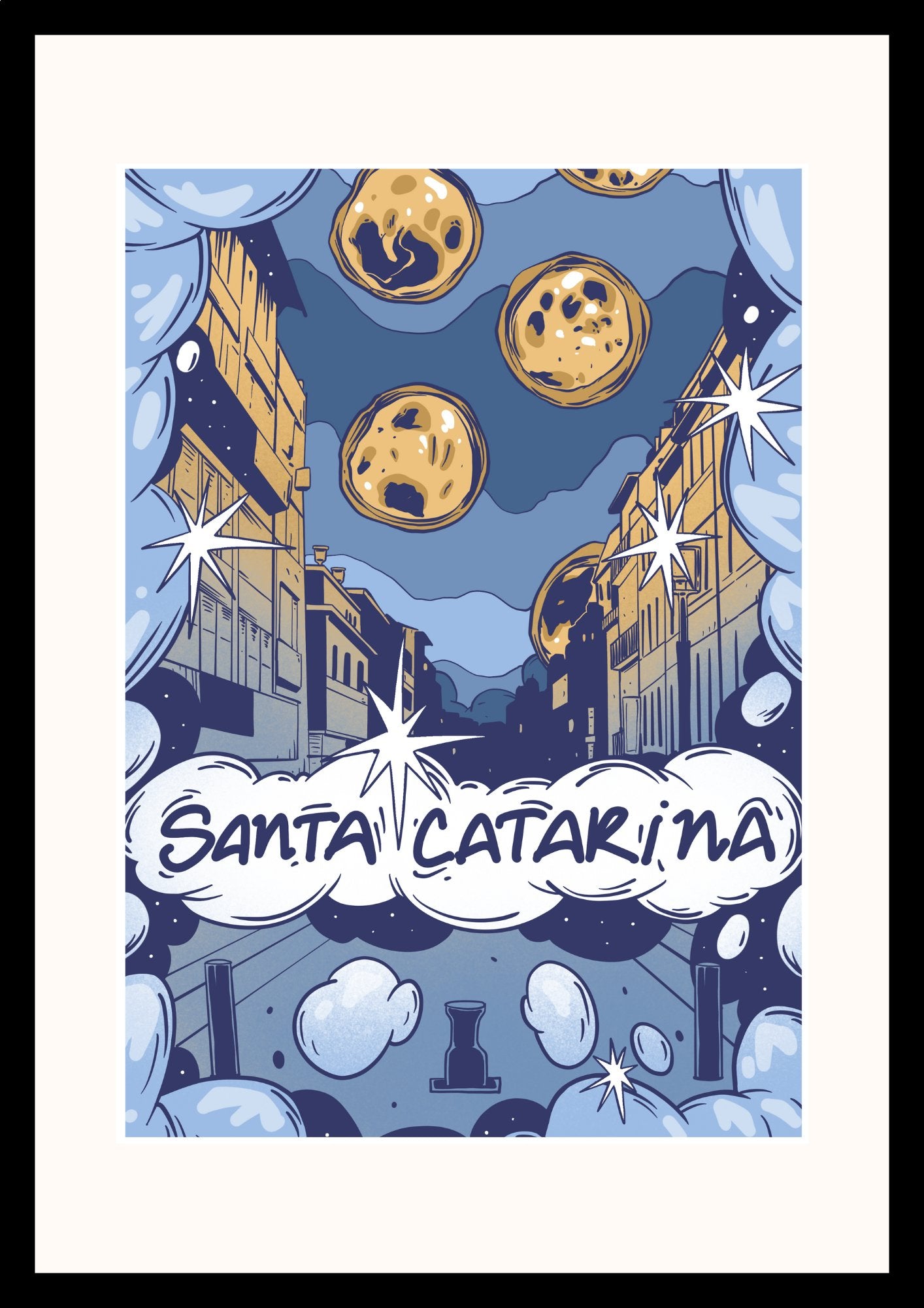 A3 Poster: Santa Catarina - The PetiscosPoster